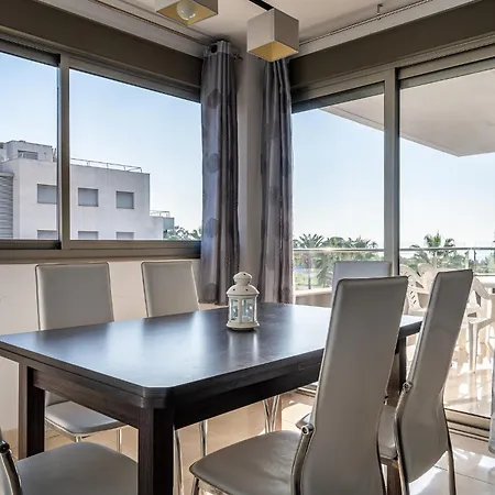 아파트 At144 Completamente Equipado, Con Piscina Y Cerca De La Playa *